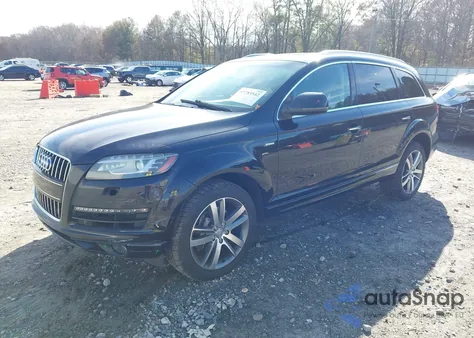 2015 Audi Q7 3.0T Premium from USA, damaged, VIN WA1LGAFE8FD022972